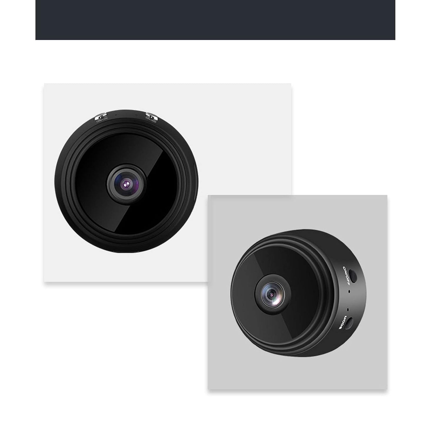 A9 Mini Camera, 1080P HD Wireless WiFi Cameras with Magnetic Back Cover, Covert Baby Nanny Cam with Phone App,Tiny Smart Camera for Indoor Outdoor