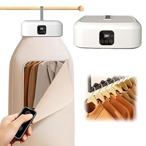 Portable Clothes Dryer On Store For Apartment, RV, Travel - Premium Mini Dryer Machine For Light Clothes, Underwear, Baby Clothes - Foldable With Timer, Sturdy, Quick and Easy To Use