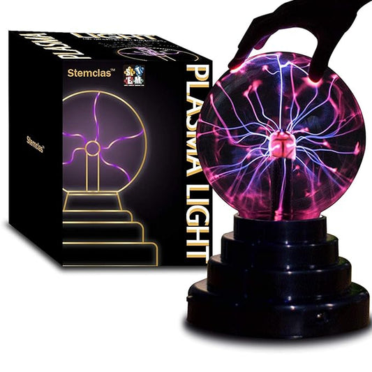 Plasma Ball Light, Touch Sensitive Table Lamp  (15 cm, Multicolor)