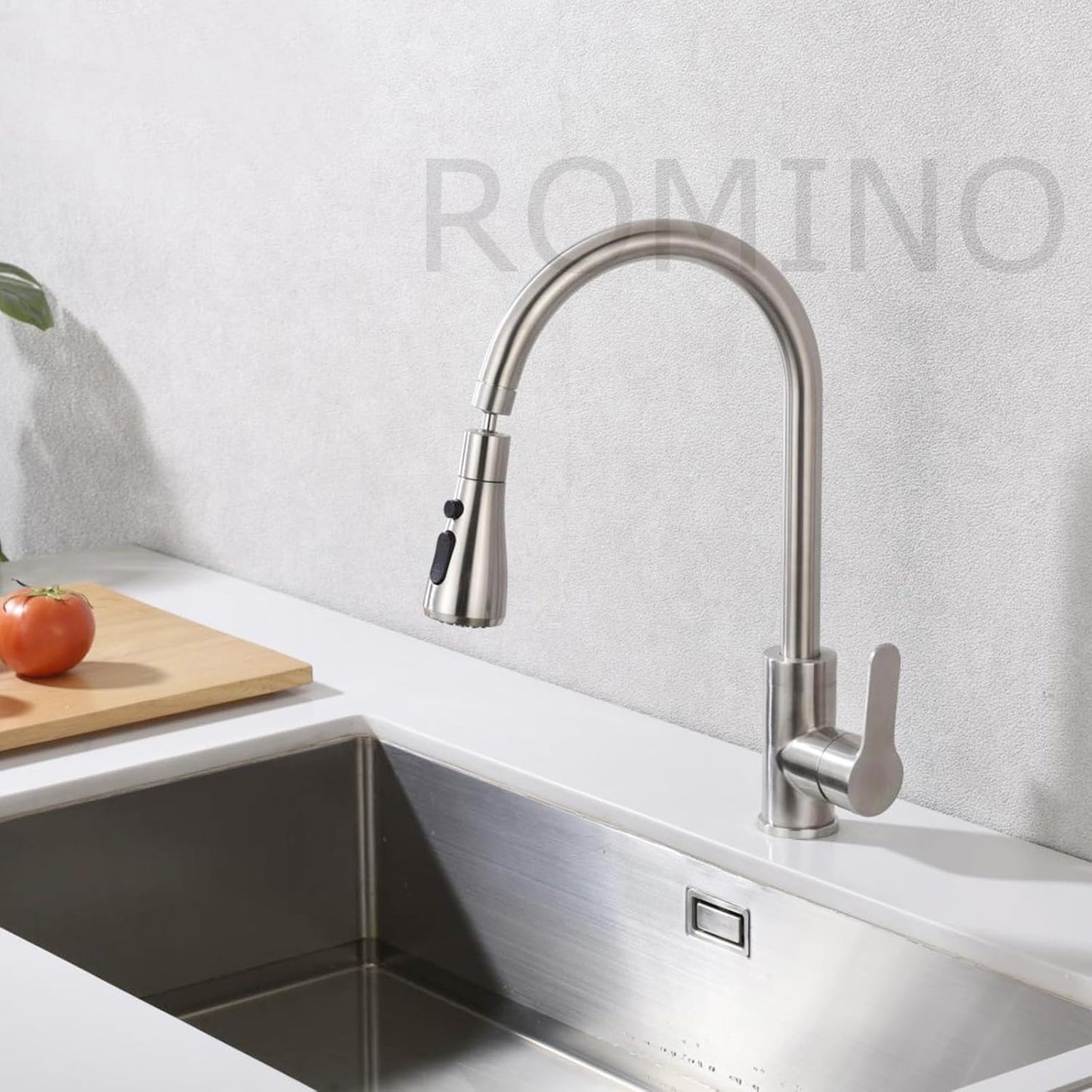 Universal Flexible Faucet Extender For Taps, Tap Extension For Kitchen Sink, Aerators For Water Tap, 360 Degree Rotating Water Faucet For Washbasin - Silver